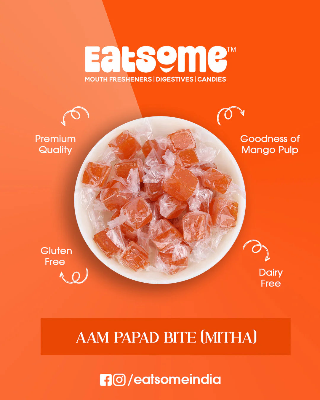 Aam Papad Bite (Mitha)