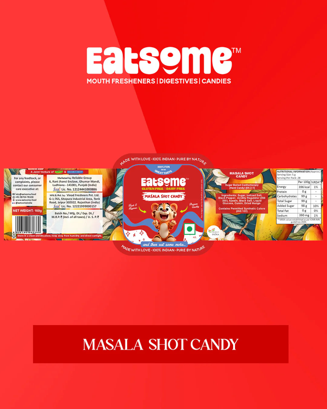 Masala Shot Candy