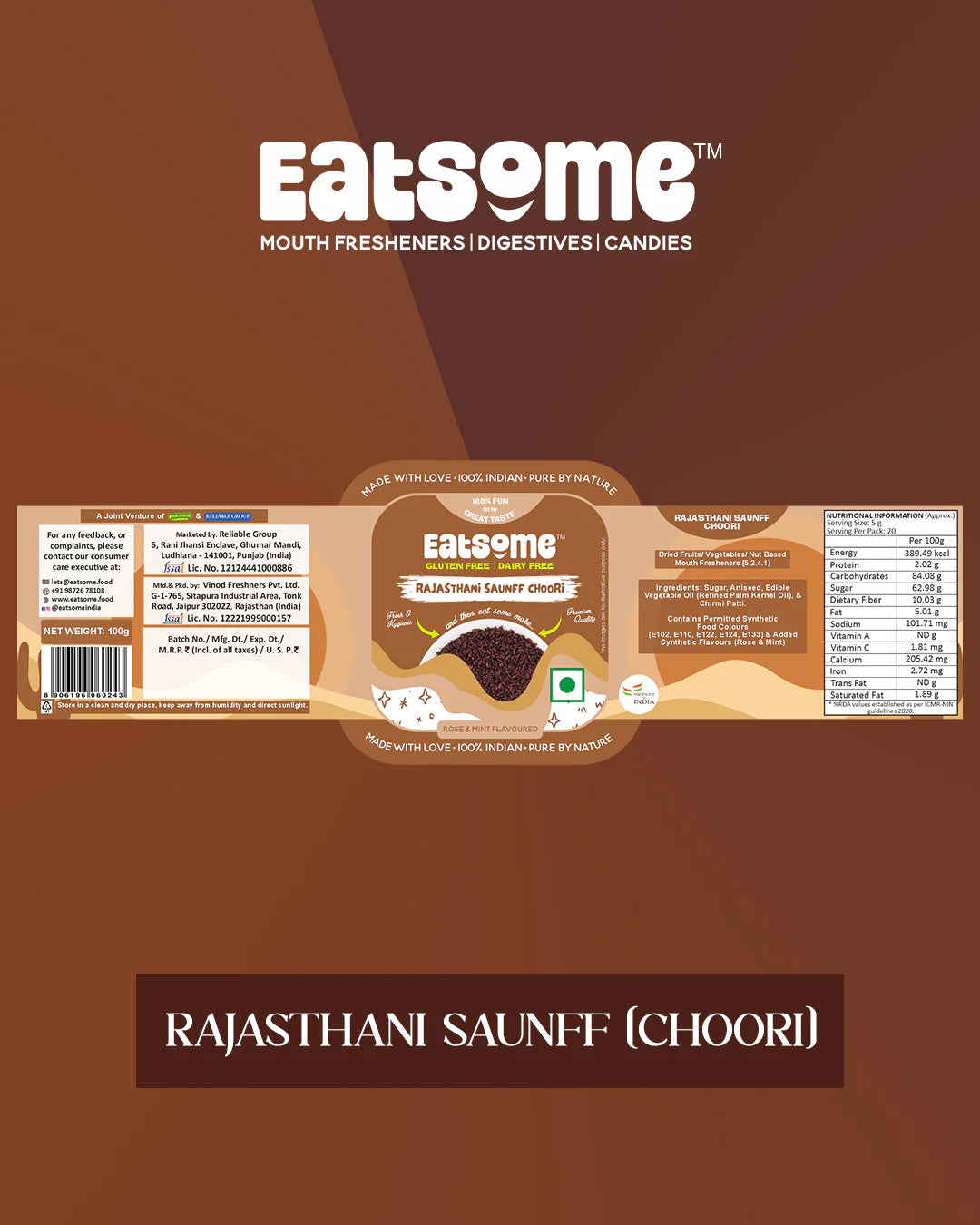 Rajasthani Saunff (Choori)
