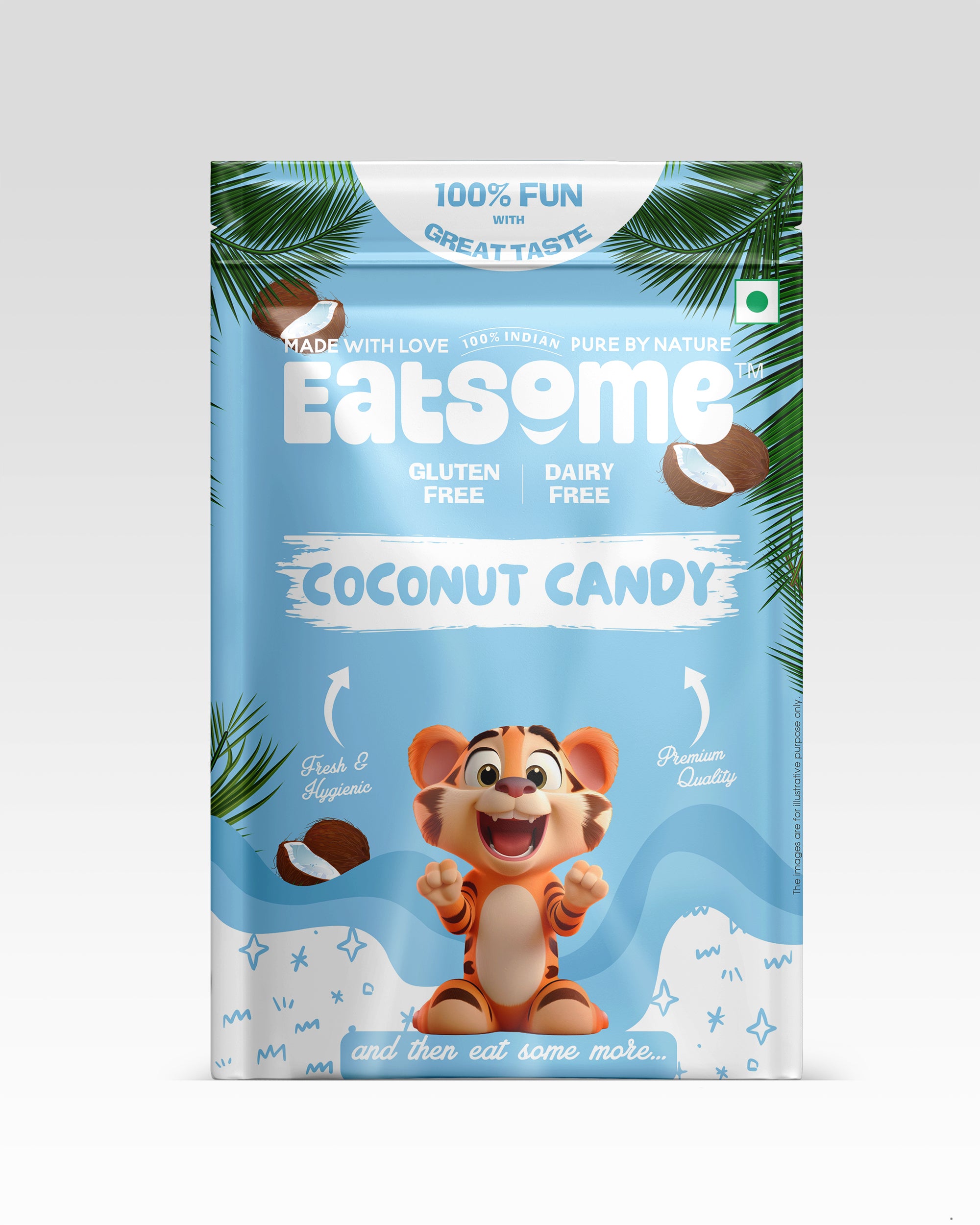 Coconut Candy Pouch